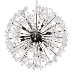 Possini Euro Felicity 26"W Semi Gloss Black Pendant Light -Golden Lighting Shop possini euro felicity 26 inchw semi gloss black pendant light 126h1views2