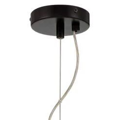 Possini Euro Felicity 26"W Semi Gloss Black Pendant Light -Golden Lighting Shop possini euro felicity 26 inchw semi gloss black pendant light 126h1views3