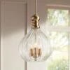 Possini Euro Houten 11 1/2" Wide Soft Gold 3-Light Glass Mini Pendant 2 Possini Euro Houten 11 1/2" Wide Soft Gold 3-Light Glass Mini Pendant -Golden Lighting Shop possini euro houten 11 and one half inch wide soft gold 3 light glass mini pendant 755r0cropped