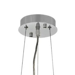 Possini Euro Jolie 20" Wide Silver Fabric Crystal Chandelier 12 Possini Euro Jolie 20" Wide Silver Fabric Crystal Chandelier -Golden Lighting Shop possini euro jolie 20 inch wide silver fabric crystal chandelier w7974views2