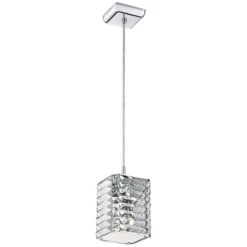 Possini Euro Lenke Chrome 6" Wide Modern Crystal Mini Pendant 12 Possini Euro Lenke Chrome 6" Wide Modern Crystal Mini Pendant -Golden Lighting Shop possini euro lenke chrome 6 inch wide modern crystal mini pendant 7c581views3