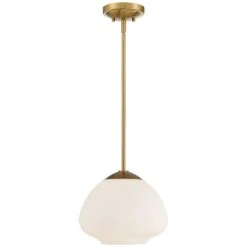Possini Euro Orilla 11 3/4" Wide Brass And Opal Glass Mini Pendant 13 Possini Euro Orilla 11 3/4" Wide Brass And Opal Glass Mini Pendant -Golden Lighting Shop possini euro orilla 11 and three quarter inch wide brass and opal glass mini pendant 91j93views3