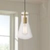 Possini Euro Priya 6" Wide Warm Brass And Glass Mini Pendant -Golden Lighting Shop possini euro priya 6 inch wide warm brass and glass mini pendant 364y1cropped