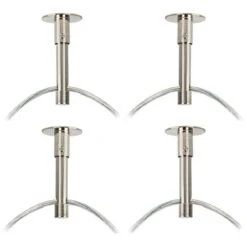 Possini Euro Silver Line Brushed Nickel 4-Light Swag Pendant -Golden Lighting Shop possini euro silver line brushed nickel 4 light swag pendant 30n52views2