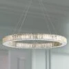 Possini Euro Vesta 35 1/2" Wide Chrome LED Ring Pendant Chandelier -Golden Lighting Shop possini euro vesta 35 and one half inch wide chrome led ring pendant chandelier 35c50cropped