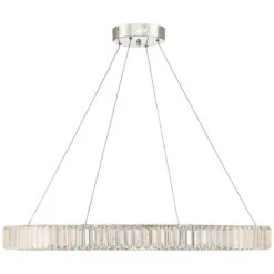 Possini Euro Vesta 35 1/2" Wide Chrome LED Ring Pendant Chandelier -Golden Lighting Shop possini euro vesta 35 and one half inch wide chrome led ring pendant chandelier 35c50views3
