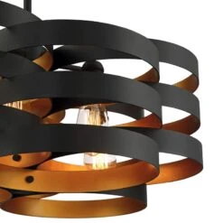 Possini Euro Zia 25 1/2" Wide Black And Gold 6-Light Pendant -Golden Lighting Shop possini euro zia 25 and one half inch wide black and gold 6 light pendant 91x54views1