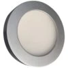 Potrero 2.5" Wide Silver 3000K LED Puck/Cabinet Light -Golden Lighting Shop potrero 2 5 inch wide silver 3000k led puck cabinet light 044y5