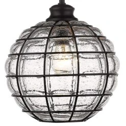 Golden Lighting Powell 10" Wide Matte Black Mini Pendant Light -Golden Lighting Shop powell 10 inch wide matte black mini pendant light 148n0views1