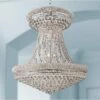 Primo 36" Wide Chrome And Clear Crystal Chandelier -Golden Lighting Shop primo 36 inch wide chrome and clear crystal chandelier 39a49cropped