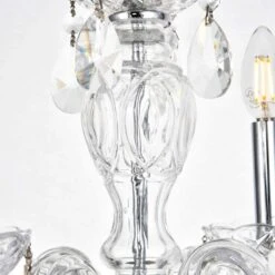 Princeton 17" Wide Chrome And Crystal 4-Light Chandelier -Golden Lighting Shop princeton 17 inch wide chrome and crystal 4 light chandelier 66d14views3