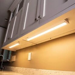 Pro Pivot 36"W White Aluminum CCT LED Under Cabinet Light -Golden Lighting Shop pro pivot 36 inchw white aluminum cct led under cabinet light 085j1views3