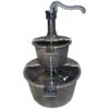 Alpine Pump And Barrels 27" High 2-Tier Bronze Fountain -Golden Lighting Shop pump and barrels 27 inch high 2 tier bronze fountain 6y247