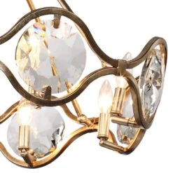 Quincy 29 1/2" Wide Distressed Twilight 8-Light Chandelier -Golden Lighting Shop quincy 29 and one half inch wide distressed twilight 8 light chandelier 62y82views1