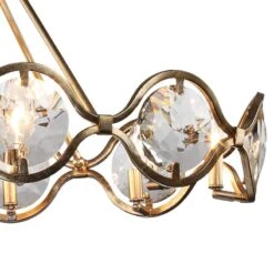 Quincy 40" Wide Distressed Twilight 10-Light Chandelier -Golden Lighting Shop quincy 40 inch wide distressed twilight 10 light chandelier 62y83views1