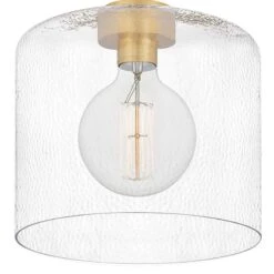 Quiozel Abner 12" Wide Aged Brass Mini Pendant -Golden Lighting Shop quiozel abner 12 inch wide aged brass mini pendant 99k78views3