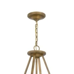 Quoizel Barlow 20" Wide Weathered Brass And Glass 4-Light Pendant -Golden Lighting Shop quoizel barlow 20 inch wide weathered brass and glass 4 light pendant 99m41views2