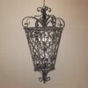 Quoizel French Quarter 31" Wide Marcado Black 8-Light Hanging Lantern -Golden Lighting Shop quoizel french quarter 31 inch wide marcado black 8 light hanging lantern r1163cropped