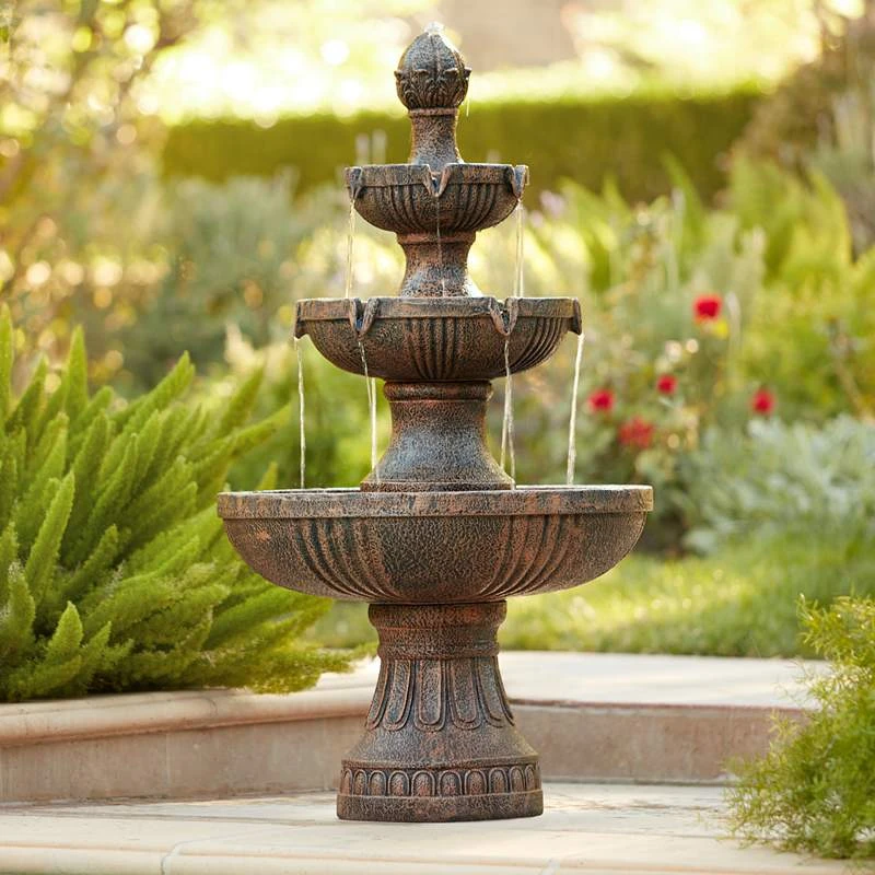 Ravenna 43" High Italian Garden Fountain By John Timberland 4 Ravenna 43" High Italian Garden Fountain By John Timberland - Image 2