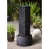 Ridgeland Black Slate Outdoor Fountain -Golden Lighting Shop ridgeland black slate outdoor fountain 66j02cropped