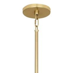 Robert Abbey Decker 18 1/4"H Modern Brass And Gray Pendant Light -Golden Lighting Shop robert abbey decker 18 and one quarter inchh modern brass and gray pendant light 404n1views2
