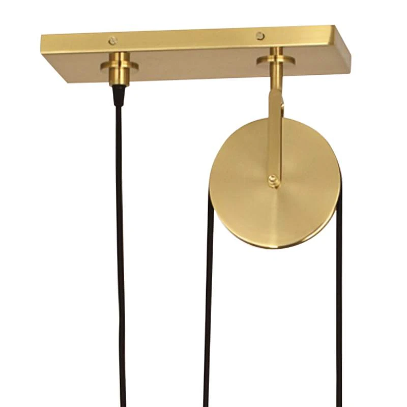 Robert Abbey Gravity 14 1/4" Wide Modern Brass Pendant Light 5 Robert Abbey Gravity 14 1/4" Wide Modern Brass Pendant Light - Image 3