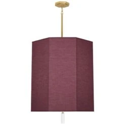 Robert Abbey Kate 22"W Modern Brass And Vintage Wine Pendant Light -Golden Lighting Shop robert abbey kate 22 inchw modern brass and vintage wine pendant light 443n1views3