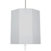 Robert Abbey Kate 22"W Polished Nickel And Pearl Gray Pendant Light -Golden Lighting Shop robert abbey kate 22 inchw polished nickel and pearl gray pendant light 409n1