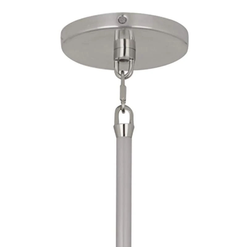Robert Abbey Peek 3" Wide Polished Aluminum Mini Pendant Light 5 Robert Abbey Peek 3" Wide Polished Aluminum Mini Pendant Light - Image 3