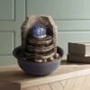 Rock Stack And Ball 10 1/4" High Tabletop Fountain -Golden Lighting Shop rock stack and ball 10 and one quarter inch high tabletop fountain 1g498cropped