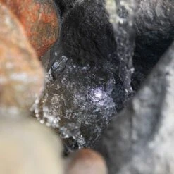 Alpine Rock Waterfall 40" High Outdoor Fountain With LED Lights -Golden Lighting Shop rock waterfall 40 inch high outdoor fountain with led lights x3696views3