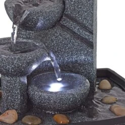 Rowell 7 1/2" High Tabletop Fountain With Light 14 Rowell 7 1/2" High Tabletop Fountain With Light -Golden Lighting Shop rowell 7 and one half inch high tabletop fountain with light 4r502views3