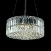Royal 20" Wide Chrome And Crystal 12-Light Pendant -Golden Lighting Shop royal 20 inch wide chrome and crystal 12 light pendant 8m110cropped