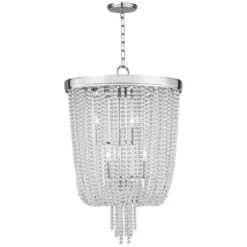 Royalton 18 1/4" Wide Polished Nickel Pendant Light -Golden Lighting Shop royalton 18 and one quarter inch wide polished nickel pendant light 9m303views1