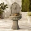 Savanna Lion 58" High Indoor - Outdoor Floor Fountain -Golden Lighting Shop savanna lion 58 inch high indoor outdoor floor fountain y6961cropped