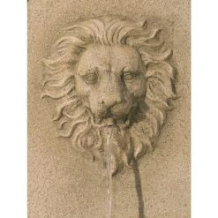 Savanna Lion 58" High Indoor - Outdoor Floor Fountain -Golden Lighting Shop savanna lion 58 inch high indoor outdoor floor fountain y6961views1