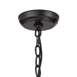 Savannah 17" Wide Black Scroll Drum Pendant Chandelier -Golden Lighting Shop savannah 17 inch wide black scroll drum pendant chandelier 98t98views4