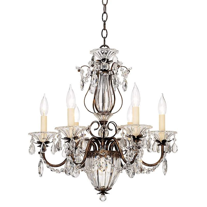 Schonbek Bagatelle Collection 21" Wide Crystal Chandelier 5 Schonbek Bagatelle Collection 21" Wide Crystal Chandelier - Image 3