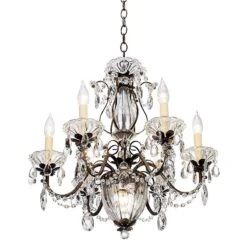 Schonbek Bagatelle Collection 21" Wide Crystal Chandelier 11 Schonbek Bagatelle Collection 21" Wide Crystal Chandelier -Golden Lighting Shop schonbek bagatelle collection 21 inch wide crystal chandelier 94729views1