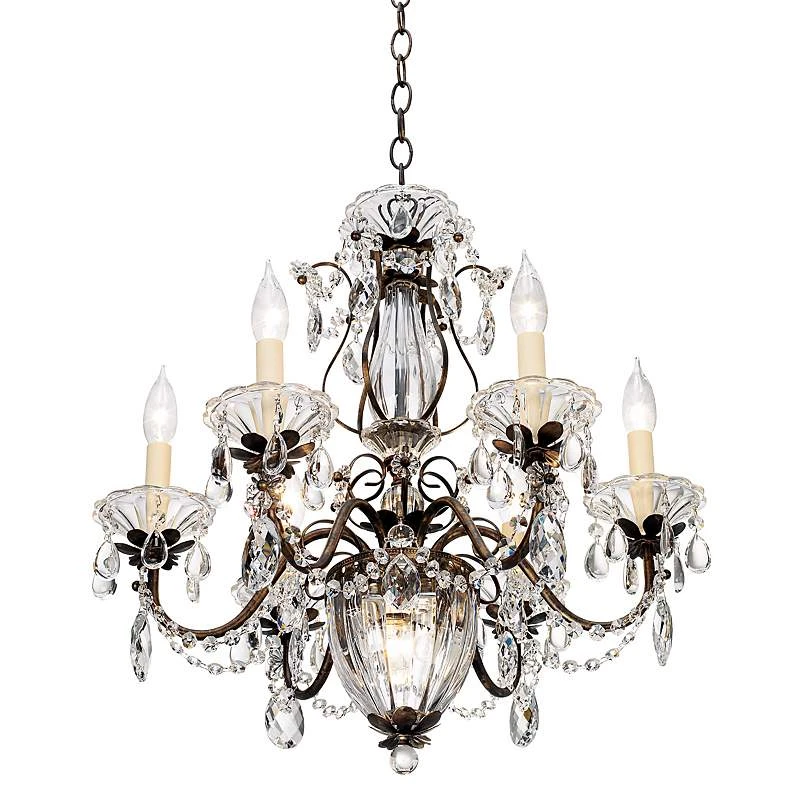 Schonbek Bagatelle Collection 21" Wide Crystal Chandelier 6 Schonbek Bagatelle Collection 21" Wide Crystal Chandelier - Image 4