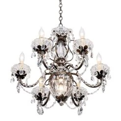 Schonbek Bagatelle Collection 21" Wide Crystal Chandelier 12 Schonbek Bagatelle Collection 21" Wide Crystal Chandelier -Golden Lighting Shop schonbek bagatelle collection 21 inch wide crystal chandelier 94729views2
