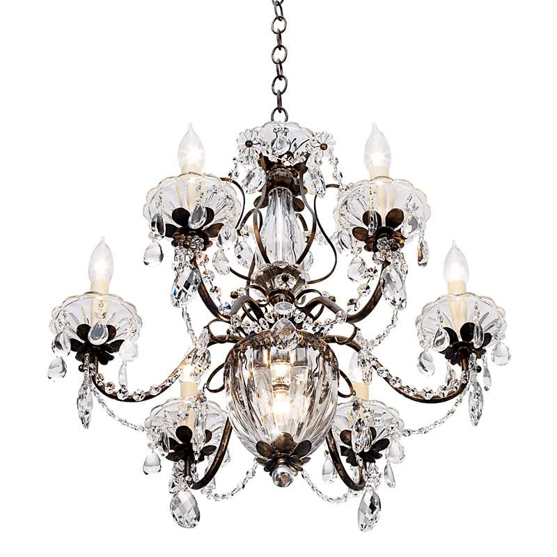 Schonbek Bagatelle Collection 21" Wide Crystal Chandelier 7 Schonbek Bagatelle Collection 21" Wide Crystal Chandelier - Image 5