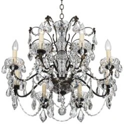 Schonbek Century Bronze 24" Wide Crystal Chandelier -Golden Lighting Shop schonbek century bronze 24 inch wide crystal chandelier 98442views2