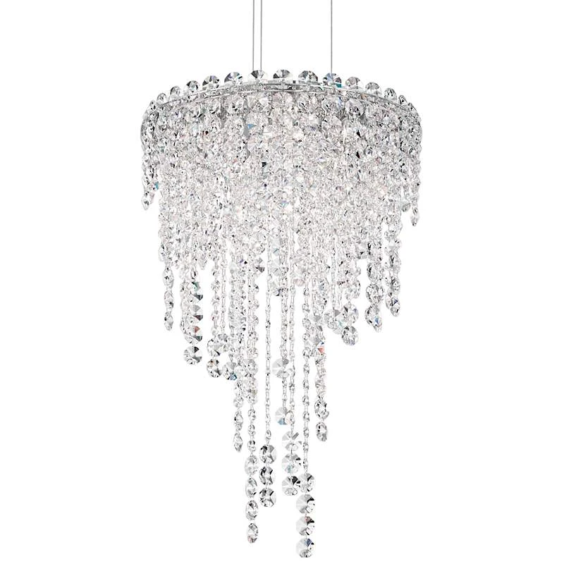 Schonbek Chantant 14" Wide Small Optic Crystal Pendant Light 4 Schonbek Chantant 14" Wide Small Optic Crystal Pendant Light - Image 2
