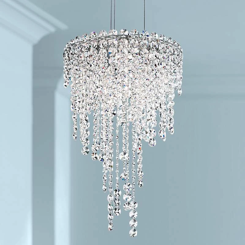 Schonbek Chantant 14" Wide Small Optic Crystal Pendant Light 3 Schonbek Chantant 14" Wide Small Optic Crystal Pendant Light