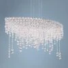 Schonbek Chantant 33" Wide Small Crystal Pendant Light