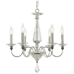 Schonbek Jasmine Optic Crystal 22 1/2" Wide Chandelier -Golden Lighting Shop schonbek jasmine optic crystal 22 and one half inch wide chandelier 51935