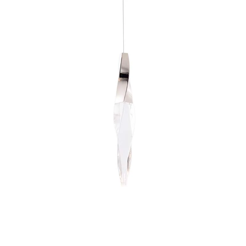 Schonbek Kindjal 18" High Modern LED Crystal Mini Pendant 3 Schonbek Kindjal 18" High Modern LED Crystal Mini Pendant