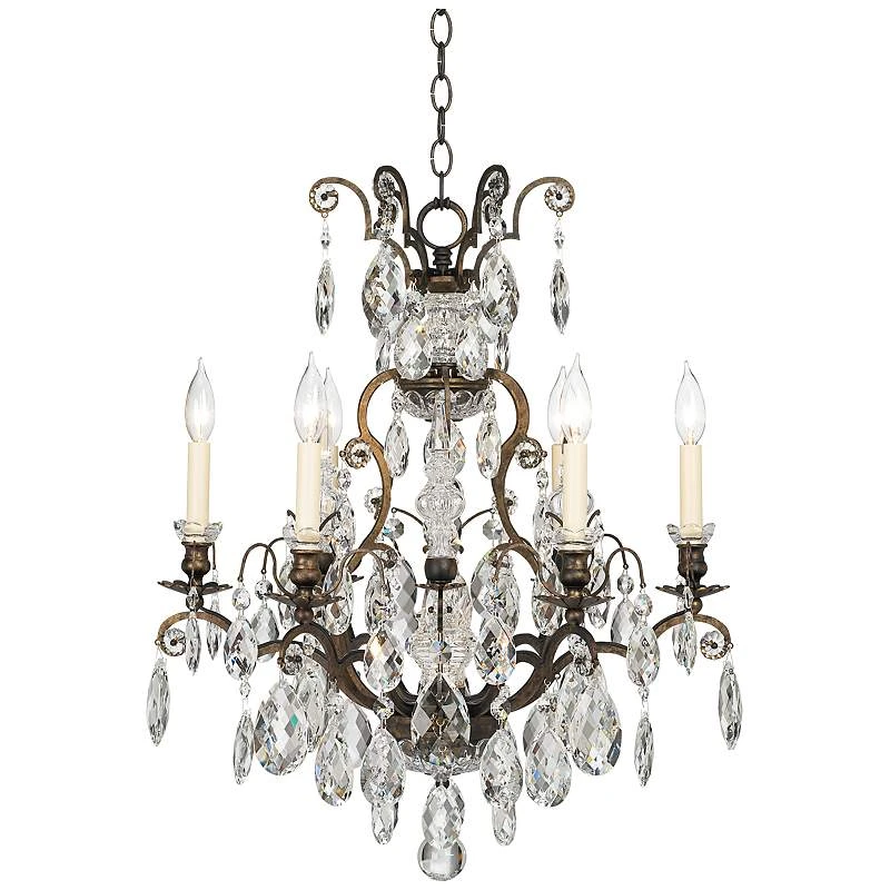 Schonbek Renaissance Collection 23 1/2" Crystal Chandelier 5 Schonbek Renaissance Collection 23 1/2" Crystal Chandelier - Image 3
