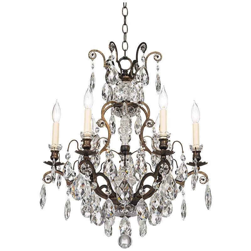 Schonbek Renaissance Collection 23 1/2" Crystal Chandelier 7 Schonbek Renaissance Collection 23 1/2" Crystal Chandelier - Image 5